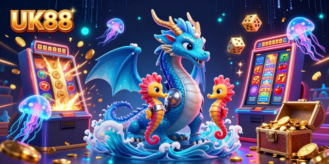 Experience the thrill of slots with the vibrant UK88 dragon scene full of excitement.