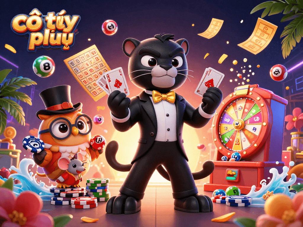 Experience high-stakes fun with cờ tỷ phú at a vibrant casino scene filled with exciting game elements.