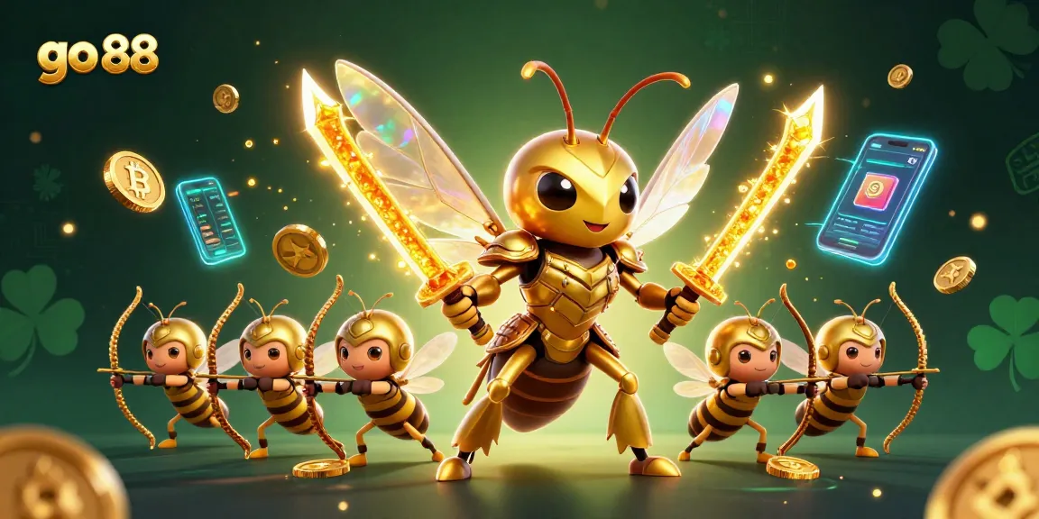 Experience thrilling gameplay at go 88 casino with vibrant illustration of gaming excitement.