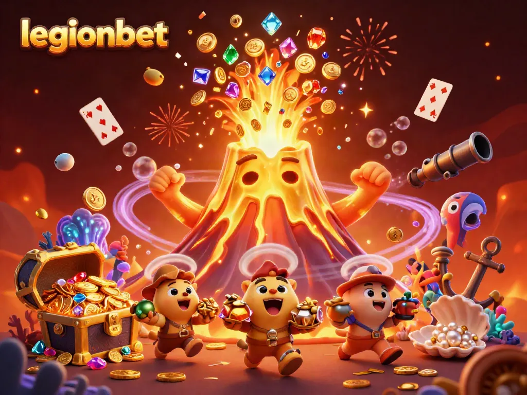 Experience exciting gameplay with legionbet in a vibrant, gold-filled casino adventure.