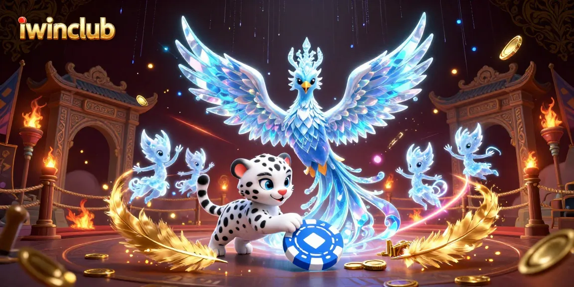 Join the thrilling game experience at iwinclub with sparkling visuals and captivating characters.
