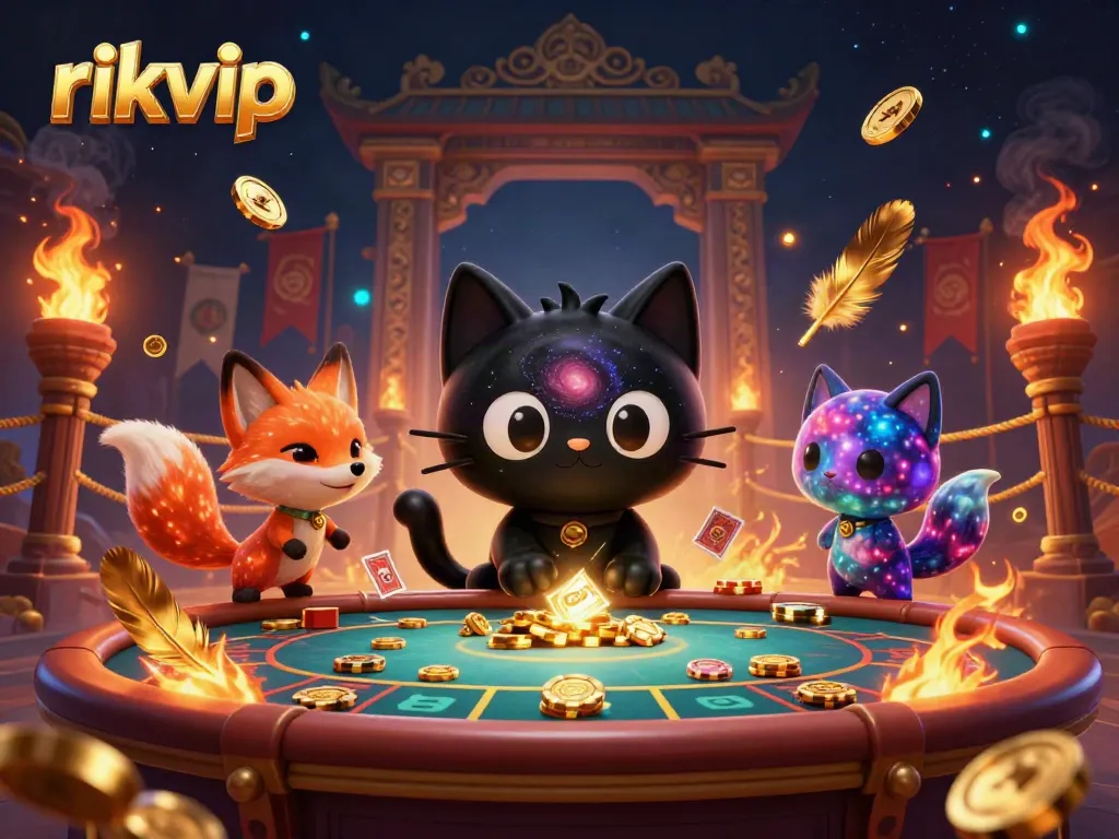 Experience thrilling games at rikvip with captivating cosmic casino action and vibrant characters.