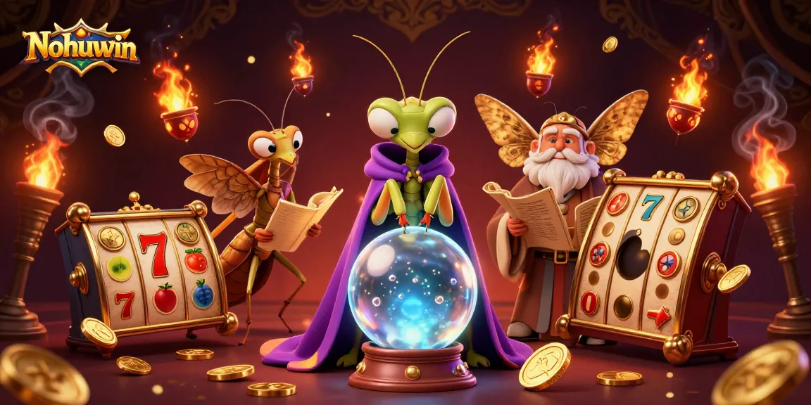 Nohuwin's exciting online slot games feature vibrant reels and mystical themes for an engaging gaming experience.
