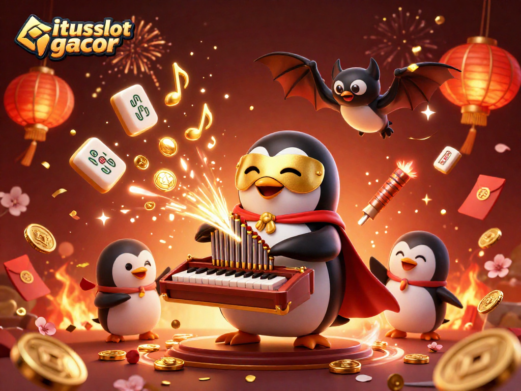 Experience the thrill of situs slot gacor with dynamic characters and engaging visuals filled with golden coins and excitement.