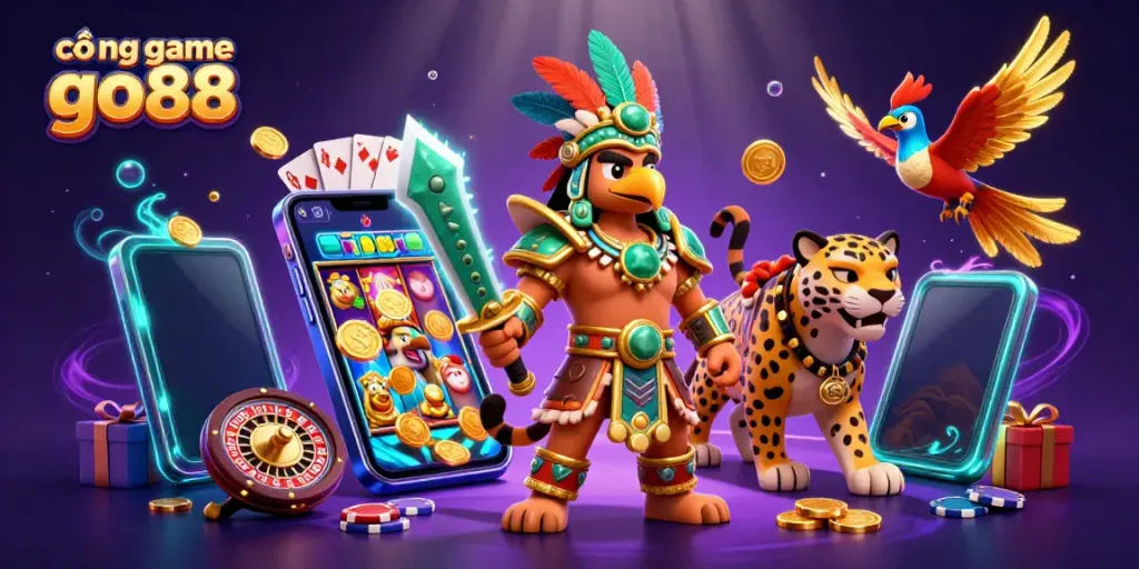 Experience exciting gameplay at cổng game go88 with vibrant colors and dynamic elements.