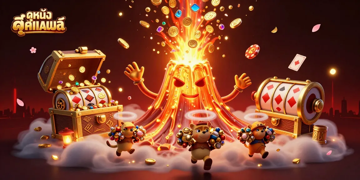 ดูหนังออนไลน์ภาพที่เต็มไปด้วยเกมสล็อตก้อนทองและสัตว์สำรวจที่นำโชค