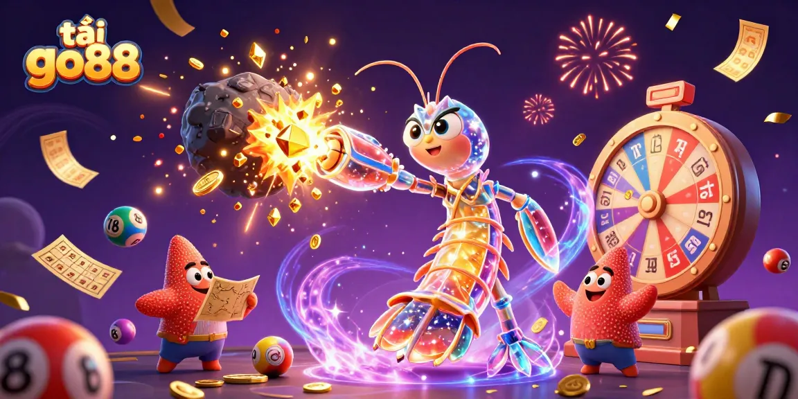 Experience the excitement of tải go88 with 3D characters in a vibrant casino adventure.