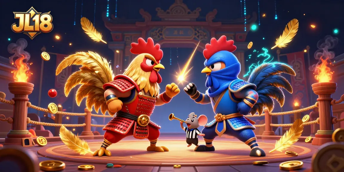 Experience the thrill of gambling at JL18 with immersive gameplay and vibrant character illustrations.