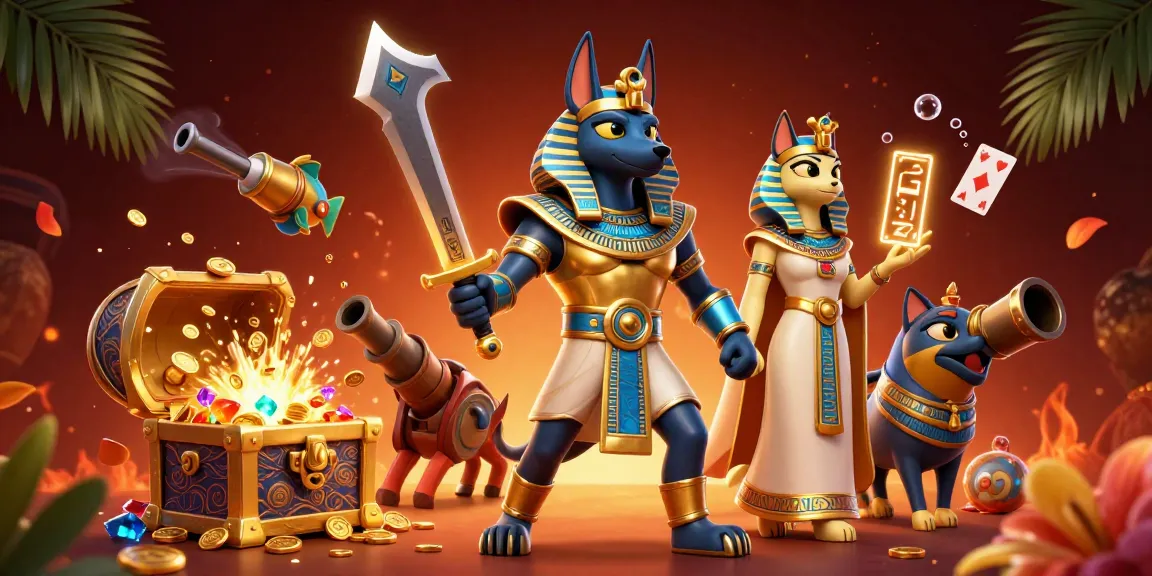 Experience good 88 casino thrill as Anubis and Bastet conjure fortune with floating cards and gold.
