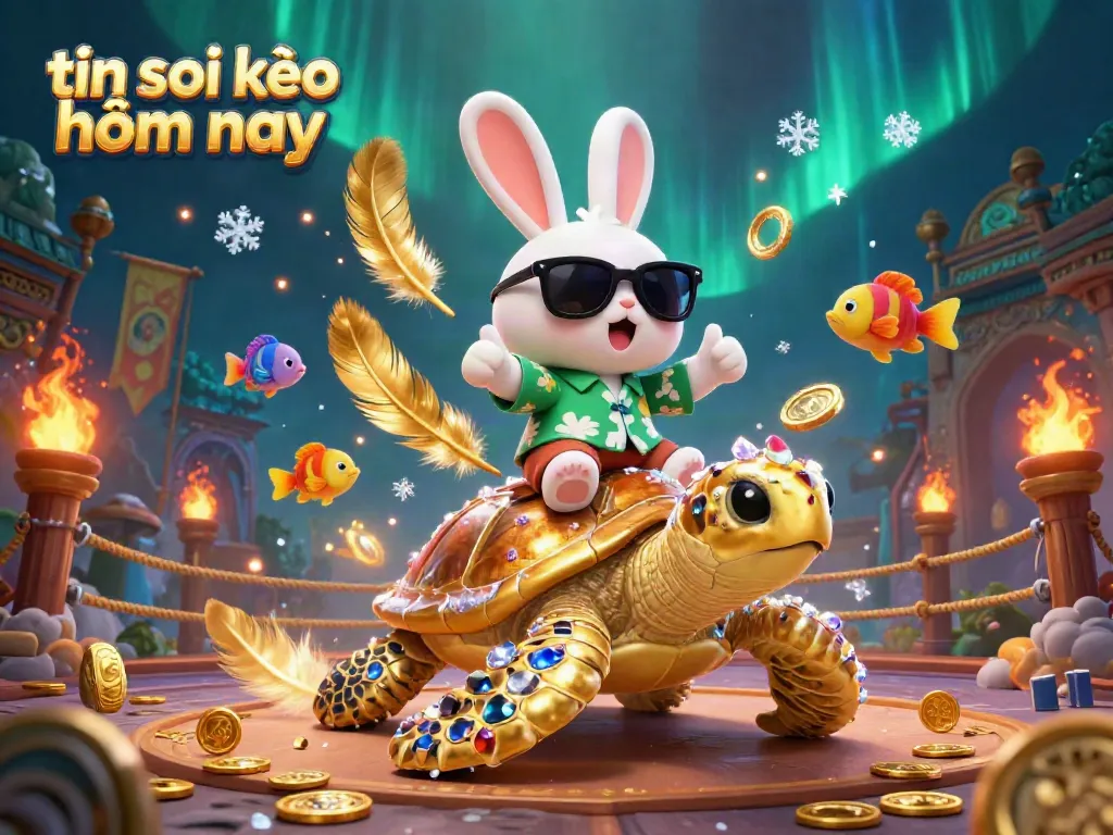 Engage with tin soi kèo hôm nay and experience vibrant memories with a lucky rabbit and golden turtle.