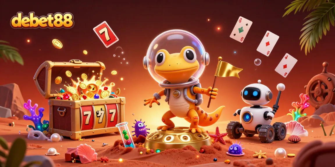 Win big at debet88 with an exciting 3D casino adventure filled with vibrant treasures and action.