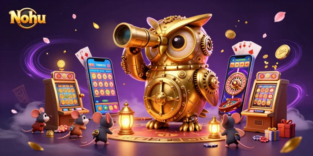 Spin the reels with Nohu and experience an electrifying casino atmosphere filled with excitement.