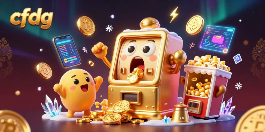 Experience the thrilling jackpot of cfdg with animated slot machines and sparkling prizes!