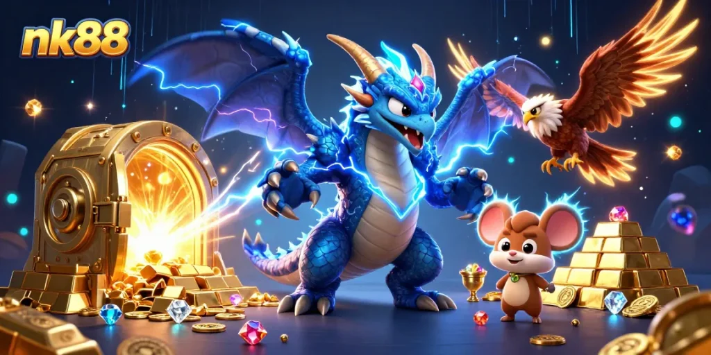 Experience thrilling wins at nk88 with dynamic gameplay alongside treasures and electrifying characters.